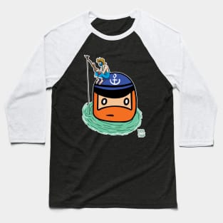 Fishing Ninja Baseball T-Shirt